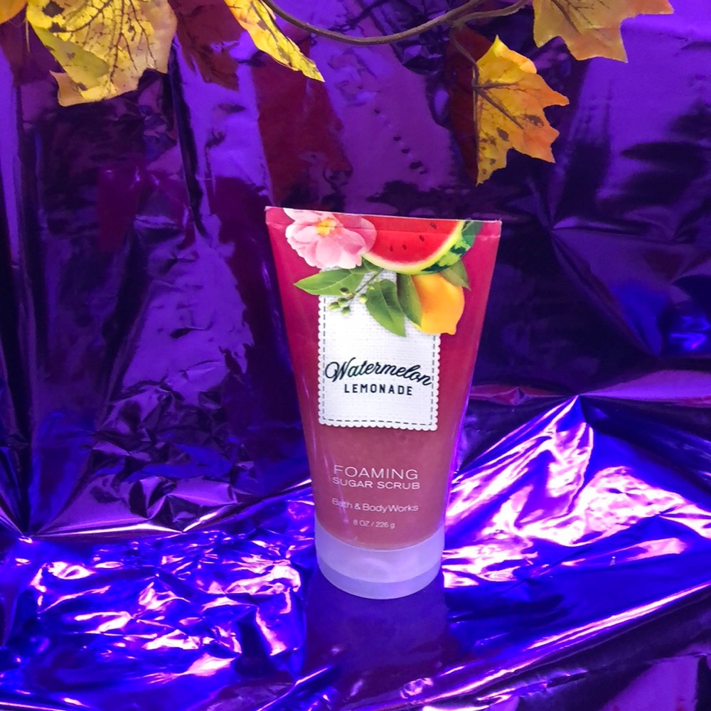 New Watermelon Lemonade Foaming scrub